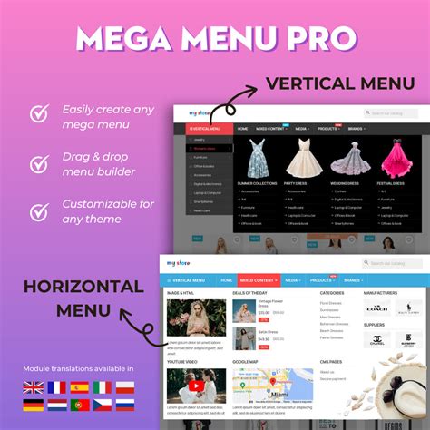 mega menu prestashop|Prestashop Mega Menu .